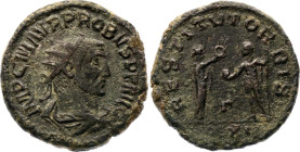 Roman Empire Probus Antonianus 278 AD Restitutor Orbis