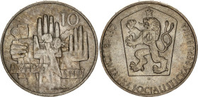 Czechoslovakia 10 Korun 1964