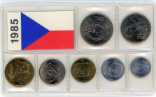 Czechoslovakia Annual Coin Set 1985