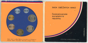 Czechoslovakia Annual Coin Set 1986