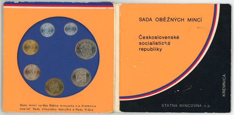 Czechoslovakia Annual Coin Set 1987

5 - 10 - 20 - 50 Haleru 1 - 2 - 5 Korun 1...