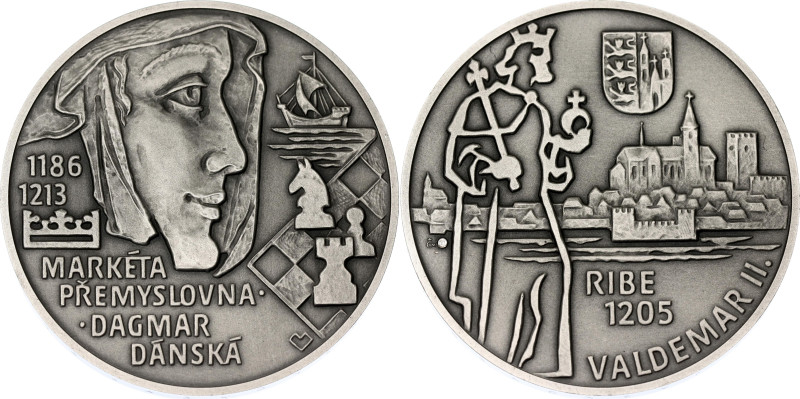 Czech Republic Silver Medal "Famous Brides - Margaret of Premyslid" 2022 (ND)
...