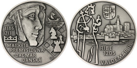 Czech Republic Silver Medal "Famous Brides - Margaret of Premyslid" 2022 (ND)