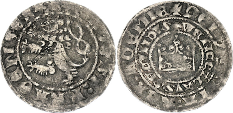 Bohemia 1 Gross 1310 -1346 (ND) Collectors Copy

Don# 817, N# 81607; Silver; J...