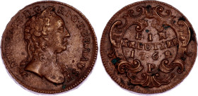 Bohemia 1 Kreuzer 1762 P
