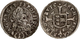 Austria 1 Kreuzer 1627 PS