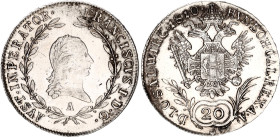 Austria 20 Kreuzer 1810 A