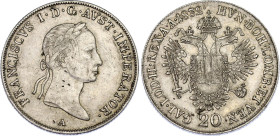 Austria 20 Kreuzer 1832 A