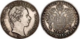 Austria 20 Kreuzer 1853 A
