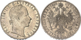 Austria 1 Florin 1859 B