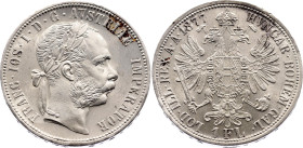 Austria 1 Florin 1877