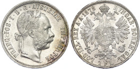 Austria 1 Florin 1878