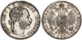 Austria 1 Florin 1884