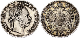 Austria 1 Florin 1886