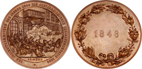 Austria Bronze Medal "Den Freiheitskämpfern des Jahres 1848 die Österreichische Sozialdemokratie" 1898