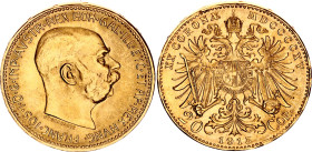 Austria 20 Corona 1915 Restrike
