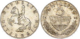 Austria 5 Schilling 1960