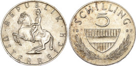 Austria 5 Schilling 1967