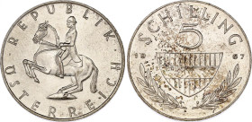 Austria 5 Schilling 1967