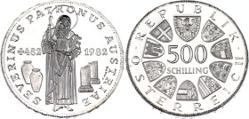 Austria 500 Schilling 1982