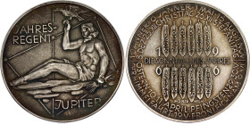 Austria Silver Medal "Jahresregent Jupiter" 1966