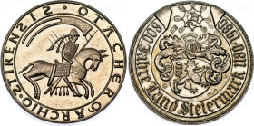 Austria Silver Medal "800 Jahre Land Streiermark 1180 - 1980" 1980