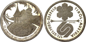 Austria Silver Medal "35 Nordische Ski-Weltmeisterschaften" 1985