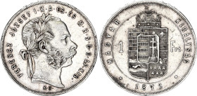 Hungary 1 Forint 1872 KB