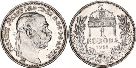 Hungary 1 Korona 1914 KB