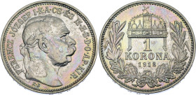 Hungary 1 Korona 1912 KB