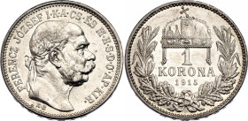Hungary 1 Korona 1915 KB