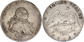 German States Prussia 1 Taler 1790 A