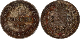 German States Saxe-Coburg-Gotha 1 Groschen 1841 G