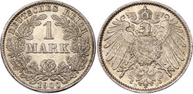 Germany - Empire 1 Mark 1900 D
