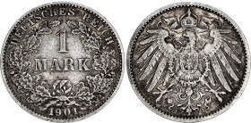 Germany - Empire 1 Mark 1905 J