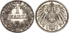 Germany - Empire 1 Mark 1910 A