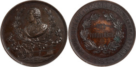 Germany - Empire Bronze Medal "Landwirthschaftliche Ausstellung Buchau" 1887