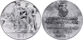 Germany - Empire Medal "Kreisverband Heimatbank Im Regierungsbezirk Leipzig" 1917
