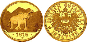 German East Africa 15 Rupien 1916 T (2003) Collectors Copy