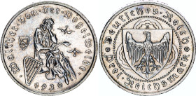 Germany - Weimar Republic 3 Reichsmark 1930 E
