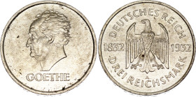 Germany - Weimar Republic 3 Reichsmark 1932 A