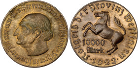 Germany - Weimar Republic Westphalia 10000 Mark 1923 Notgeld