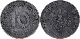Germany - Third Reich 10 Reichspfennig 1944 E