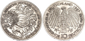 Germany - FRG 10 Deutsche Mark 1987 G