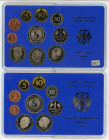 Germany - FRG Proof Set of 9 Coins & Proof Set of 10 Coins 1978 - 1979 D & F