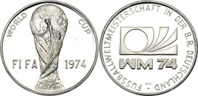 Germany - FRG Commemorative Silver Token "FIFA World Cup" 1974