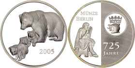 Germany - FRG Commemorative Silver Medal "725th Anniversary of the Berlin Mint" 2005