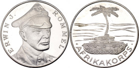 Germany - FRG Silver Medal "Ervwin J. Rommel" 20th Century (ND)