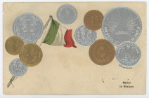 United States Post Card "Coins of Mexico" 1910
