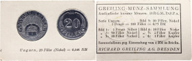Hungary 20 Filler 1926